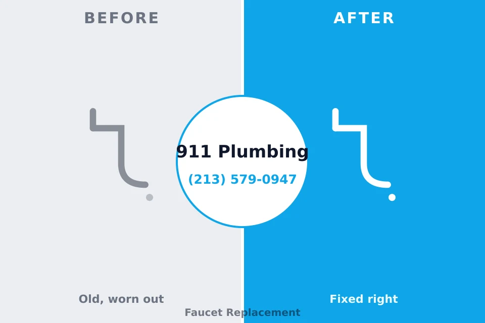 Before and after: plumbing repair Knoxville, TN